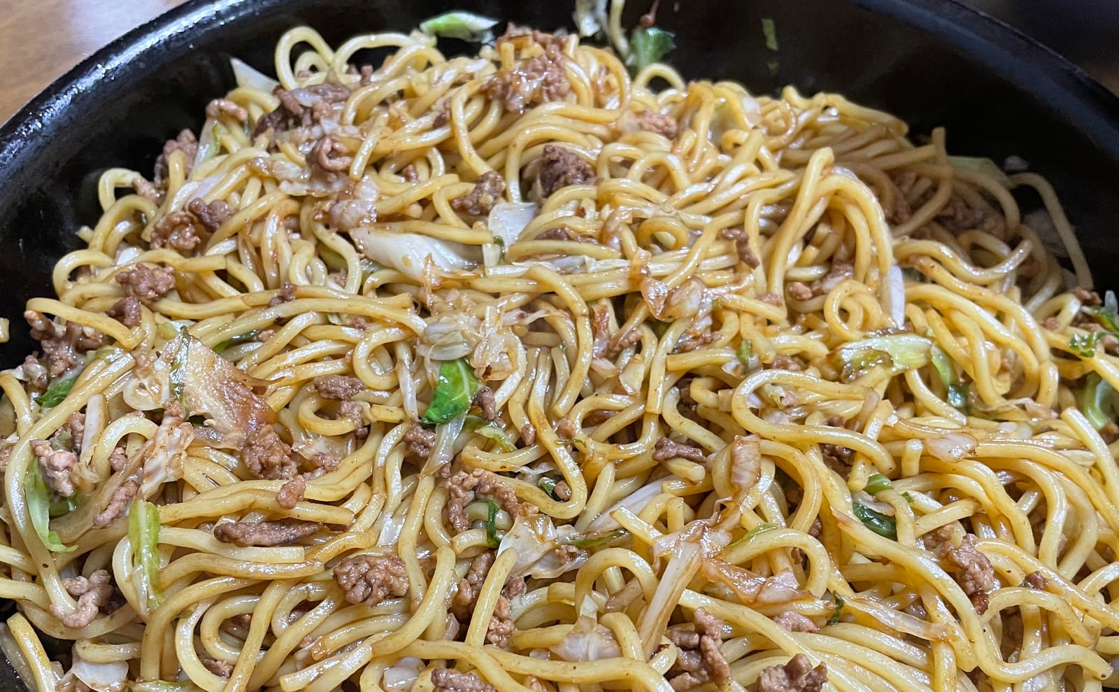 写真：藤春食堂の横手焼きそば