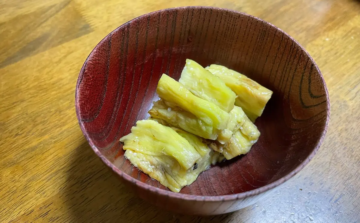 写真：焼きナス