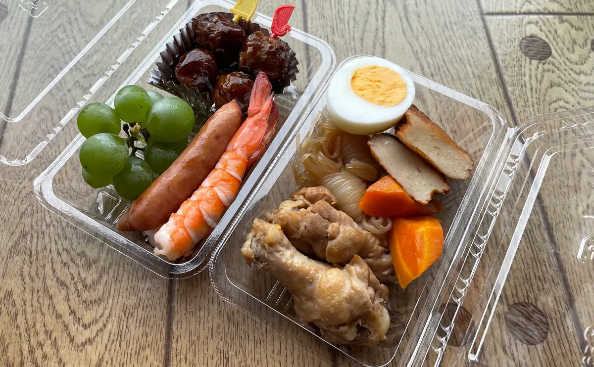 写真：ハハの手作りお弁当