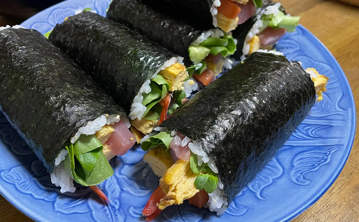 写真:恵方巻き