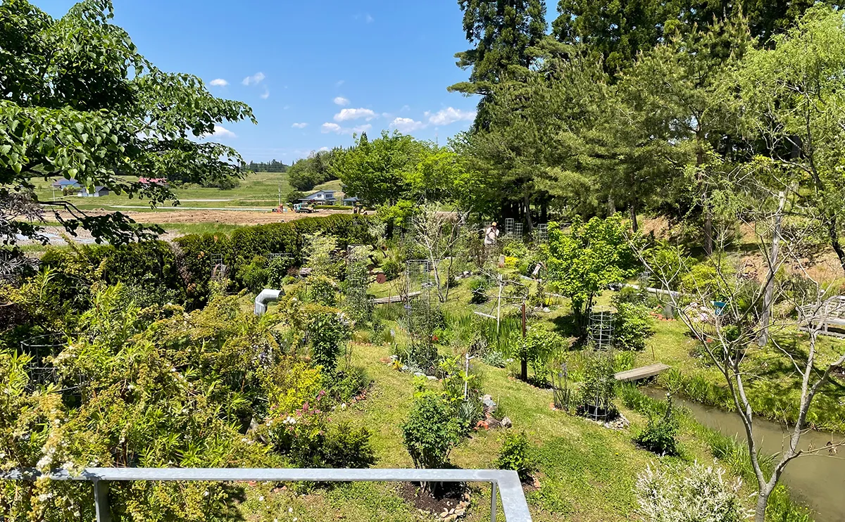 写真:ガーデン全景
